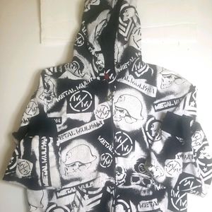 Metal mulisha zip up hoodie unisex M
